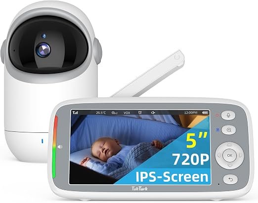 Babá Eletrônica TakTark 5” HD com Visão Noturna: Vale a Pena?