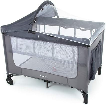 Berço Portátil Cosco Kids Happy com Mosquiteiro: Vale a Pena?